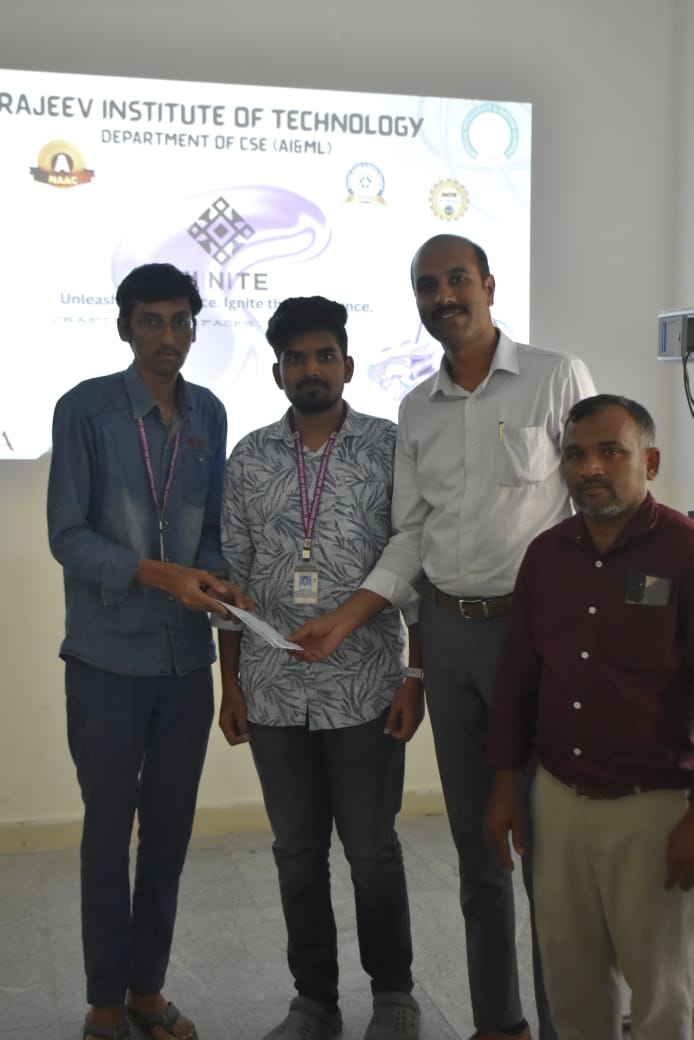 Inter-College UI/UX Design 1st Prize